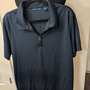 Perry Ellis Men's Navy Polo Shirt